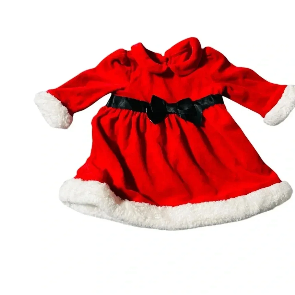 Gymboree girls size 3-6 Christmas Santa Dress